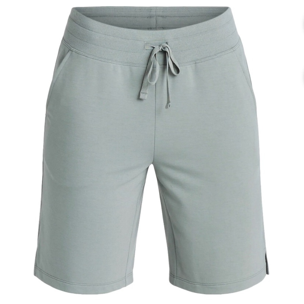 ATHLETIC WORKS Womens French Terry Bermuda Shorts Size Small 4-6  Pockets New